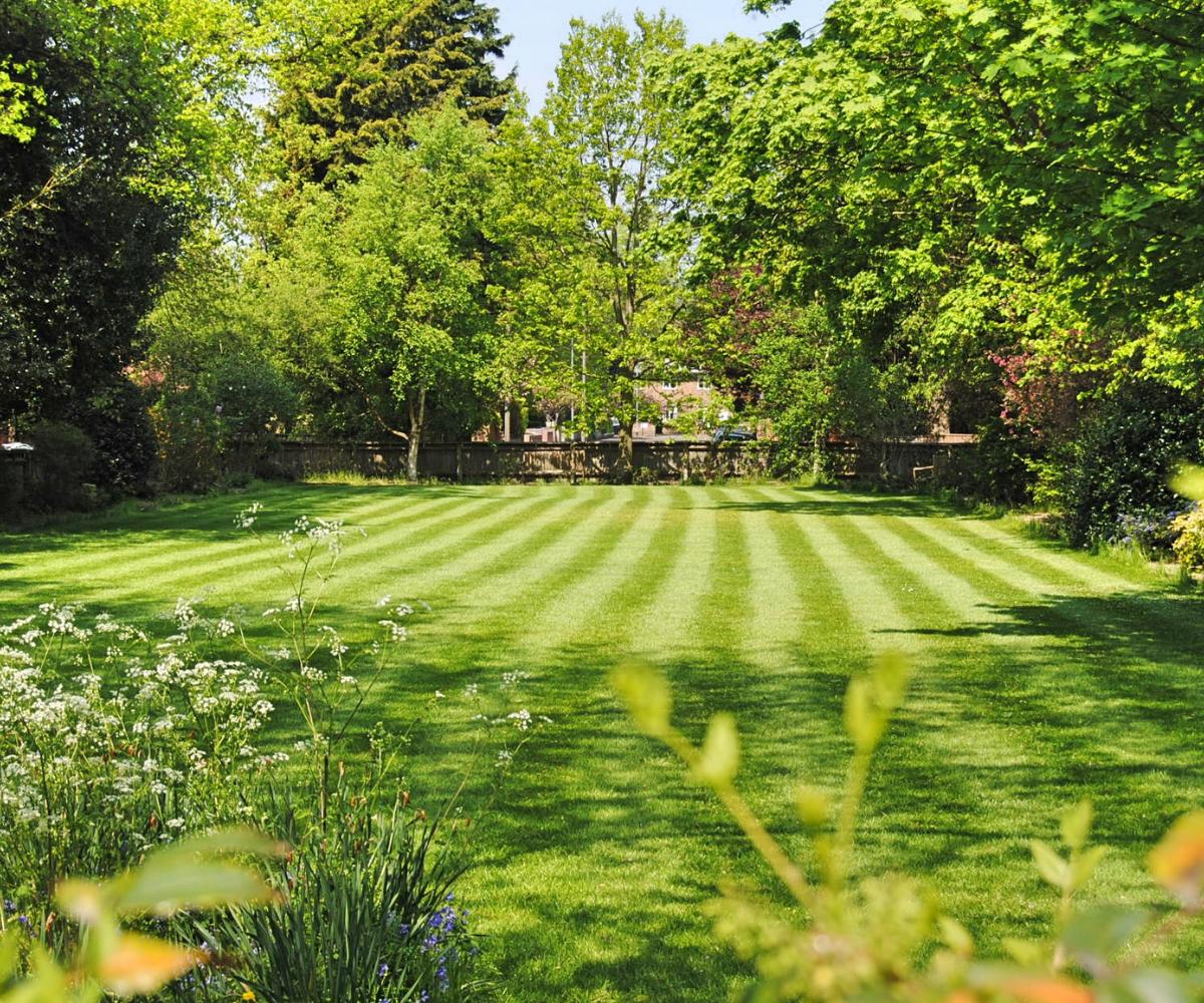 Lawn mowing
